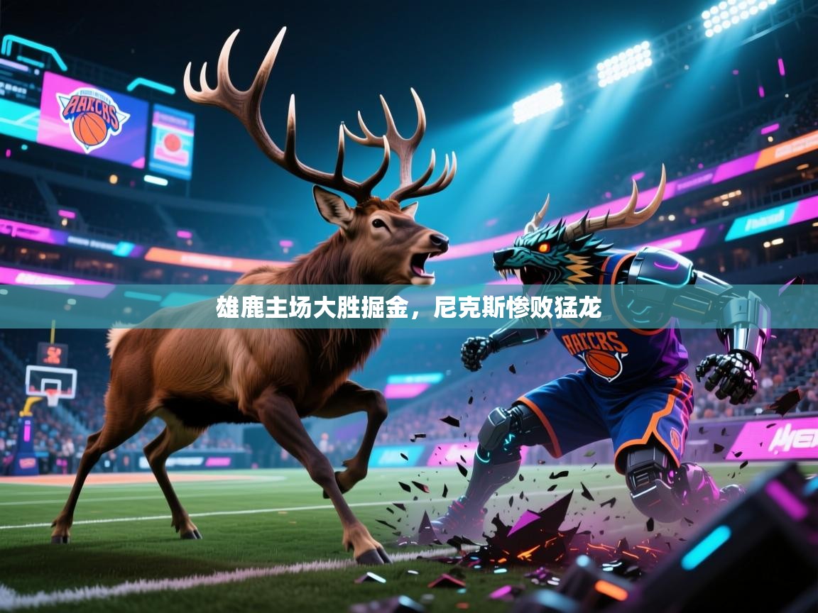 雄鹿主场大胜掘金，尼克斯惨败猛龙